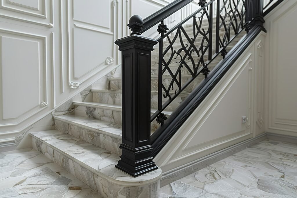 Marble Stair Treads: Elegant & Timeless Design 1 Marble Stair Treads