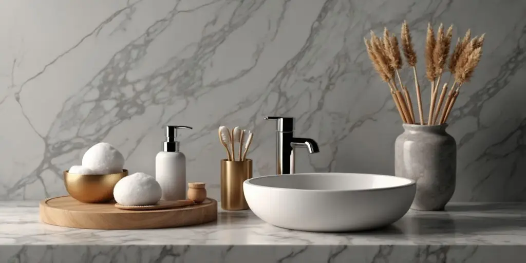 Bathroom Countertop Materials 1 Materials for bathroom countertops