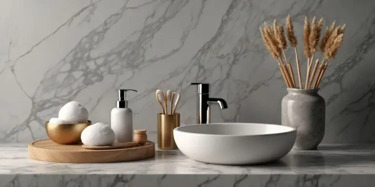 Blogs 4 Materials for bathroom countertops