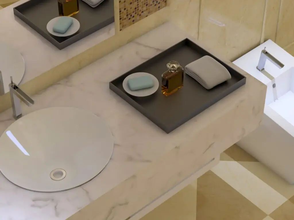 Types of Bathroom Countertops 1 Types of Bathroom Countertops