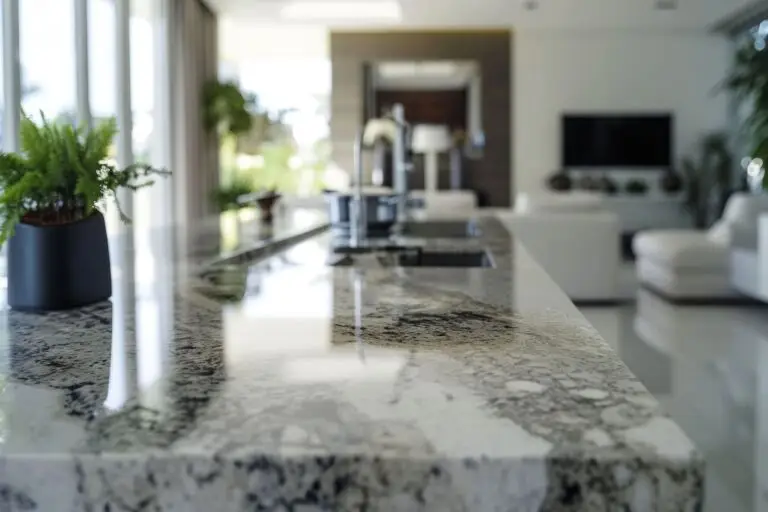 Pits in granite countertops